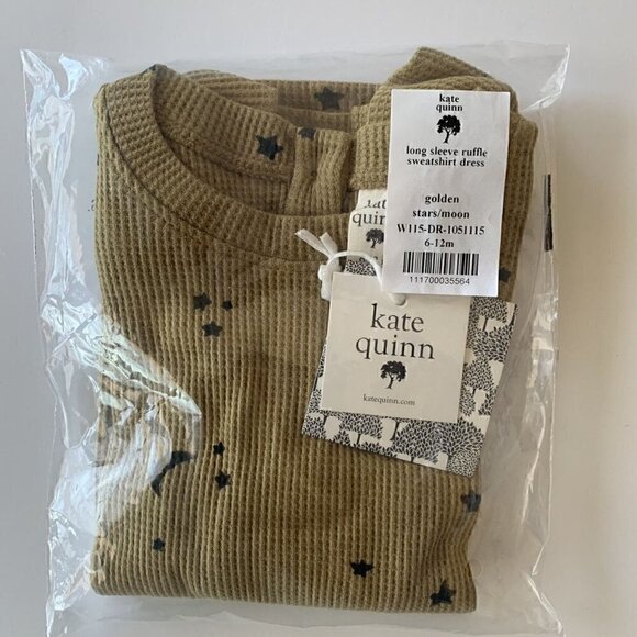 Kate Quinn Organics Baby Girl Thermal Dress 6-12 Months - Picture 4 of 4